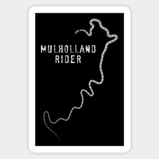 Mulholland Rider Sticker